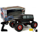 Terénne vozidlo 4x4 1:12 RC - čierne